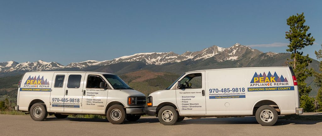 Peak Appliance Repair Vans